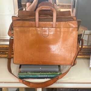 HARTMANN AMERICAN SCHOLAR PROFESSIONAL LEATHER BRIEFCASE